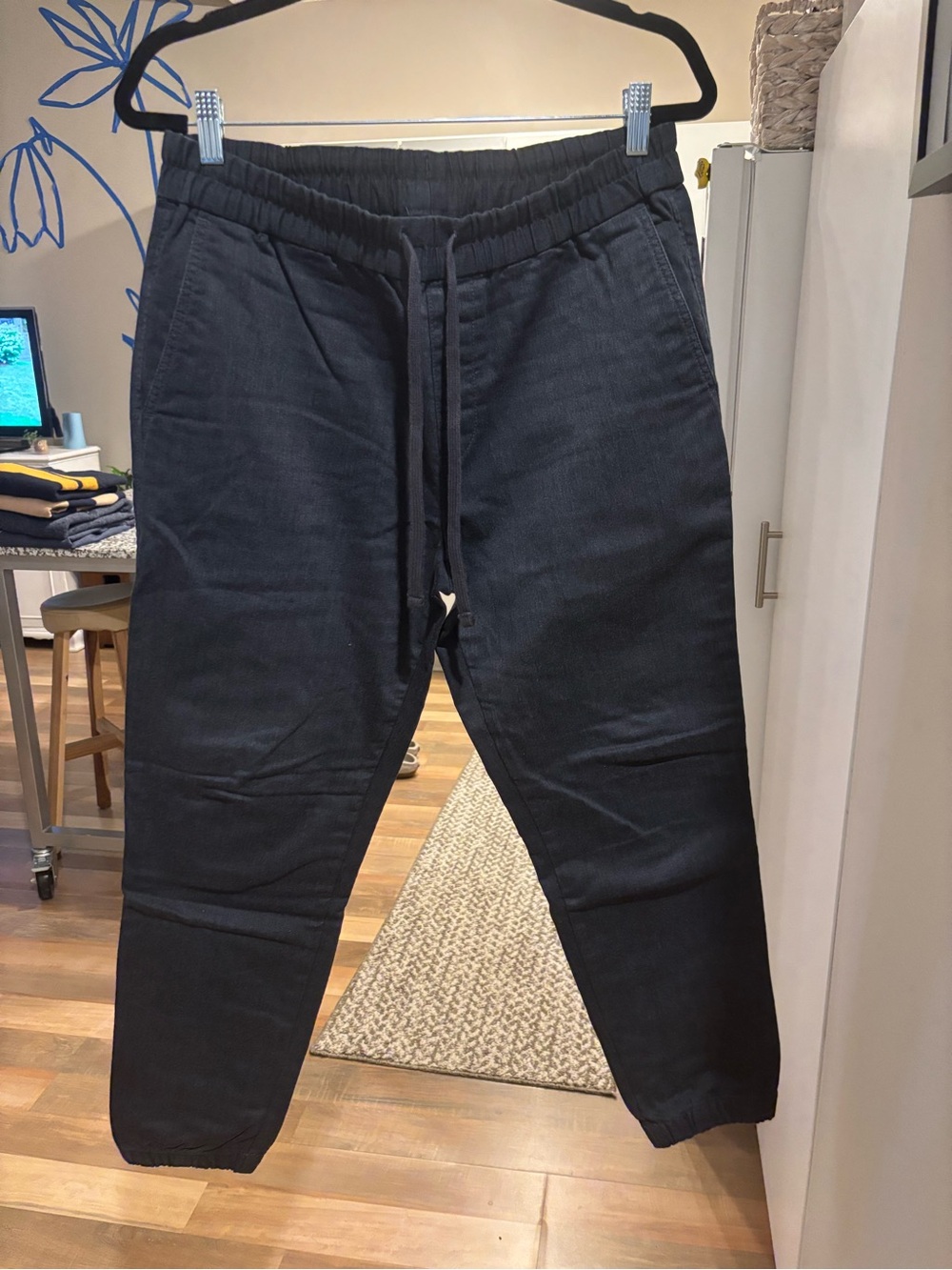 Banana Republic Gray Drawstring Jogger Pants